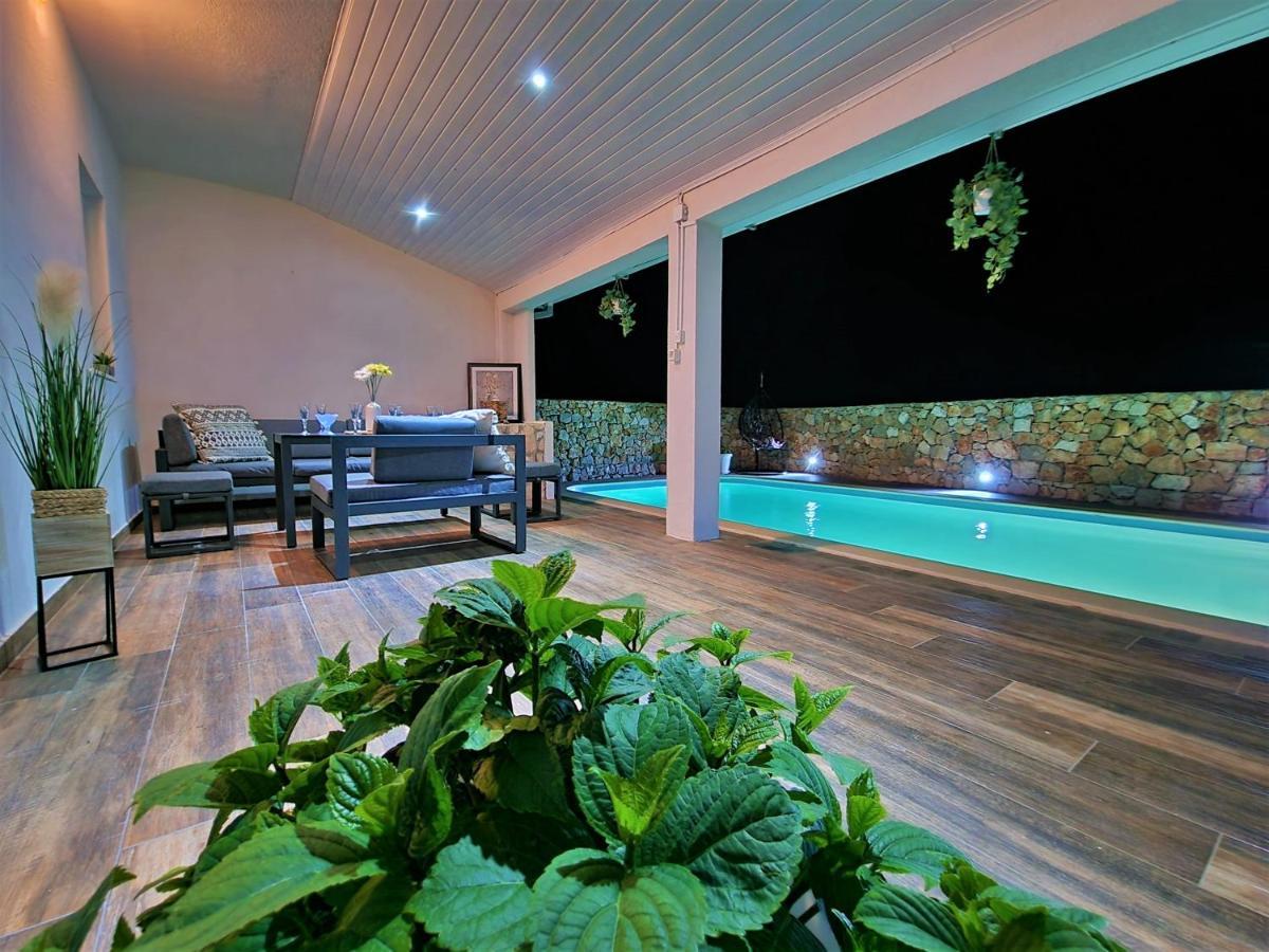 Anas Lagoon Holiday House With Pool At Azure Beach Mali Drvenik Dış mekan fotoğraf